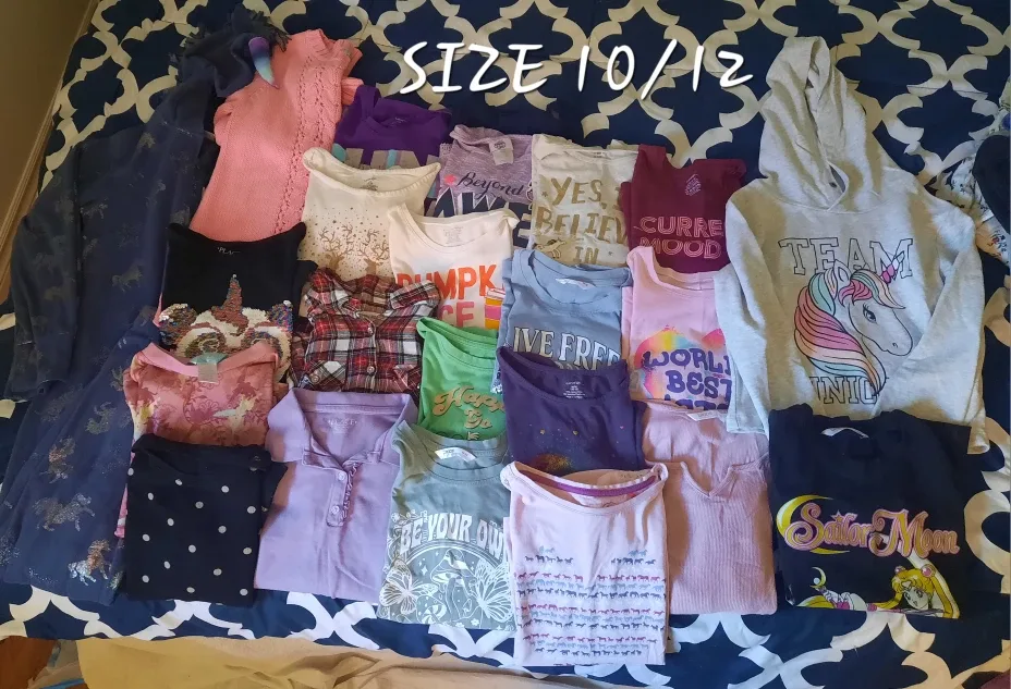 Girls Size 10/12 Clothing Lot image indicator(2)