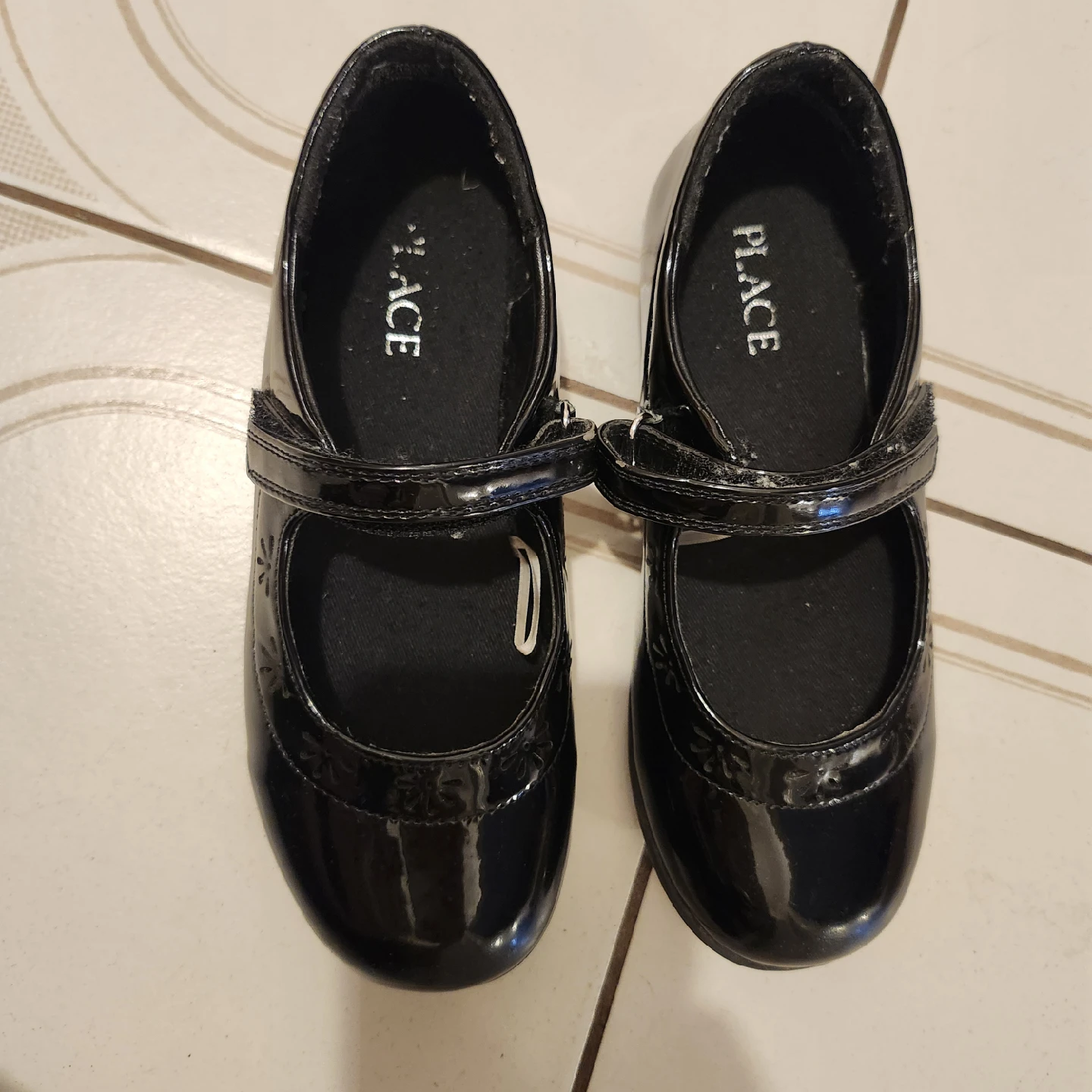 The Children's Place Black Mary Janes- Size 1 - photo 2