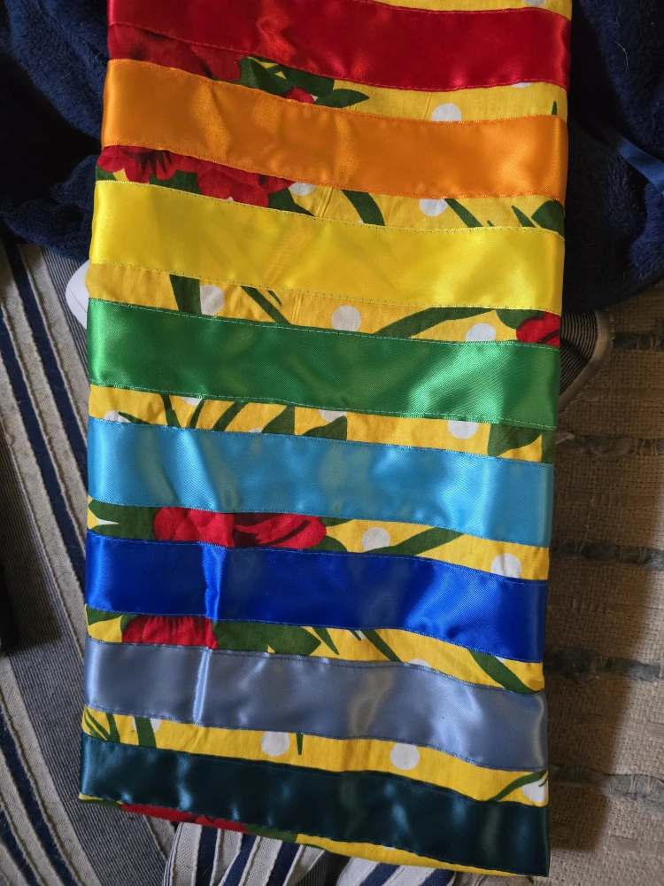 Handmade Rainbow Ribbon Skirt - photo 2