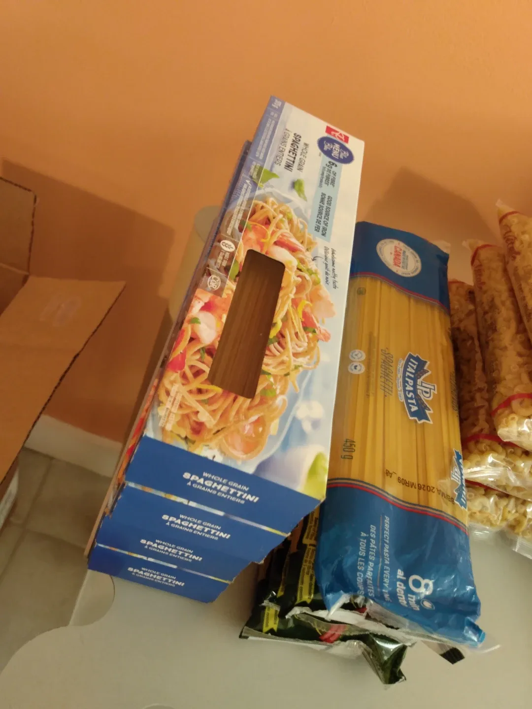 Lot of Pasta and Pasta Sauce image indicator(3)