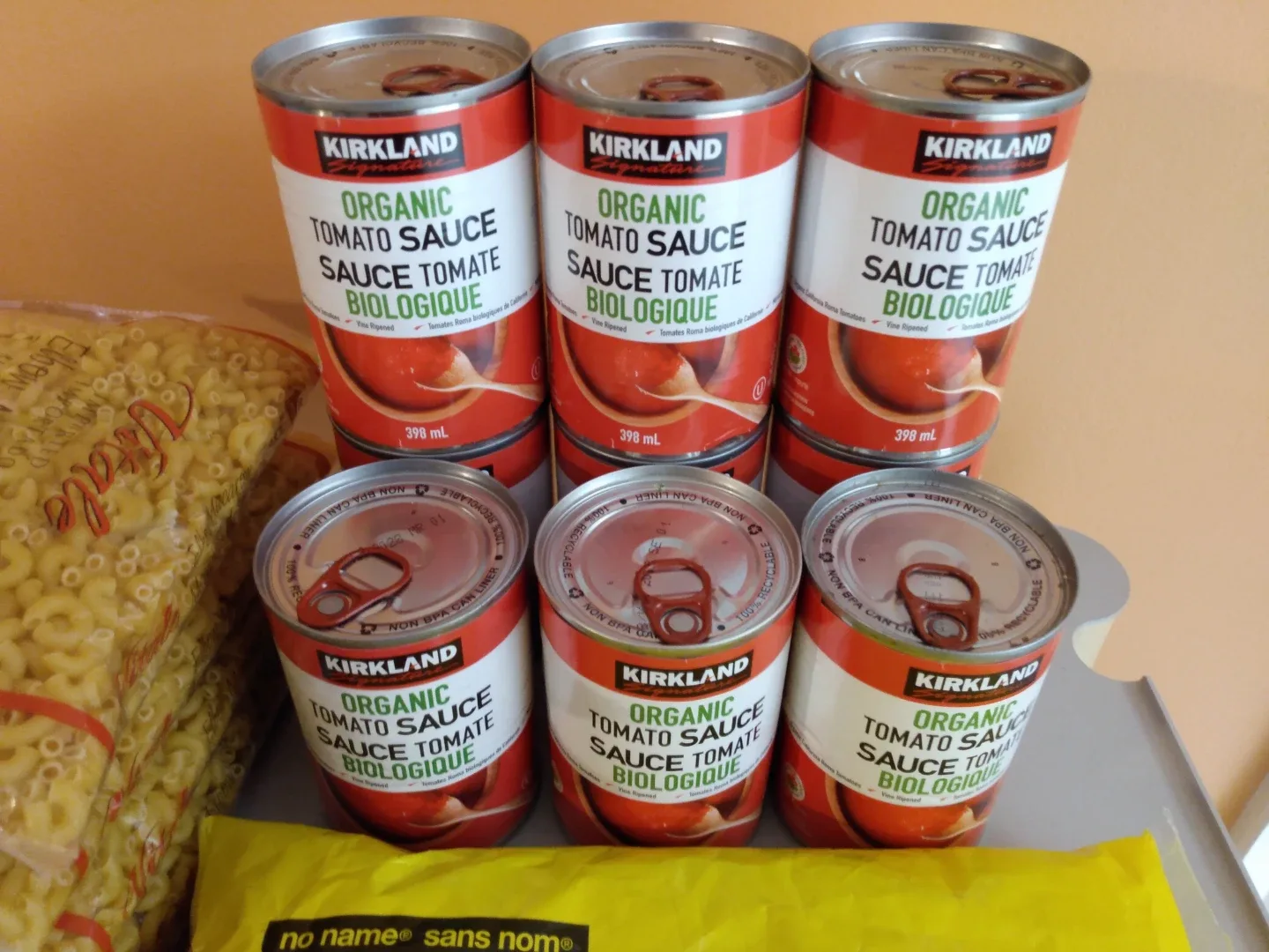 Lot of Pasta and Pasta Sauce image indicator(8)