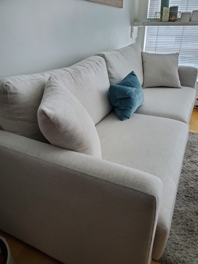 Adly comfortable Beige Sofa - photo 3