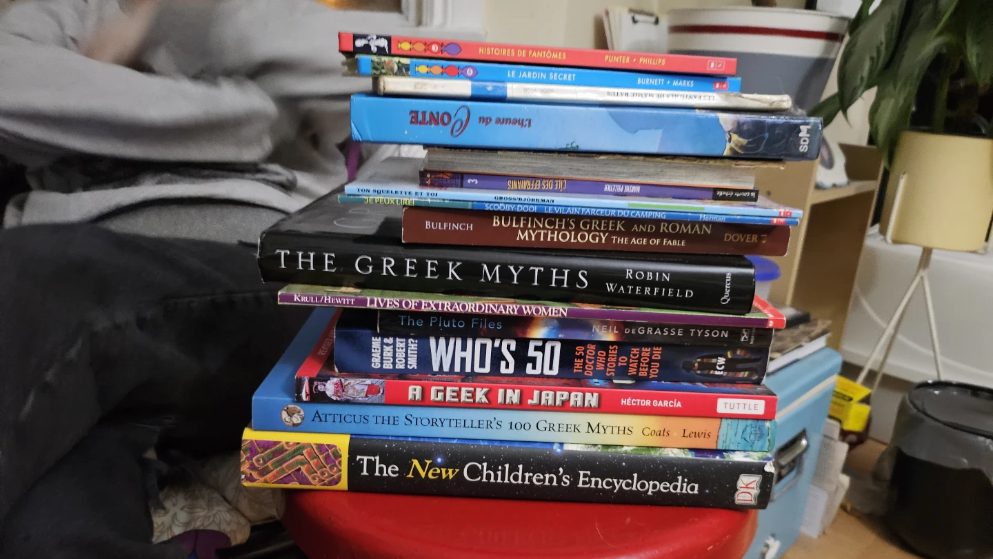 Mixed Children's Books Lot, some French