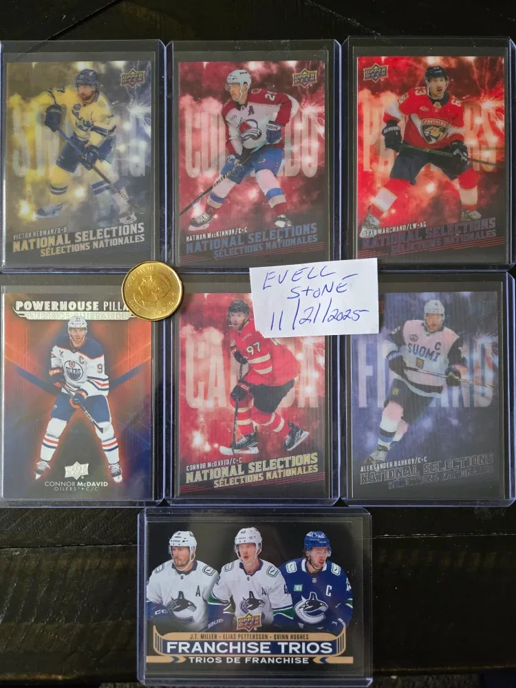 Hockey Cards - Upper Deck National Selections