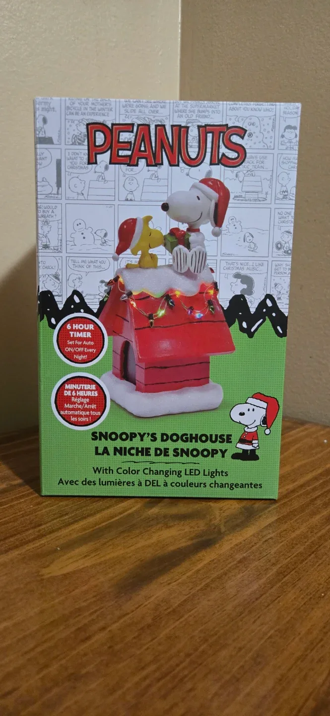 Peanuts Snoopy's Doghouse (LED) Christmas image indicator(2)