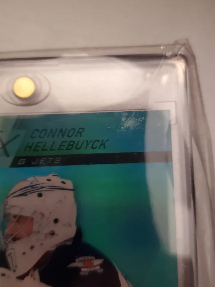 Connor Hellybuyck Autographed Card /99 image indicator(4)