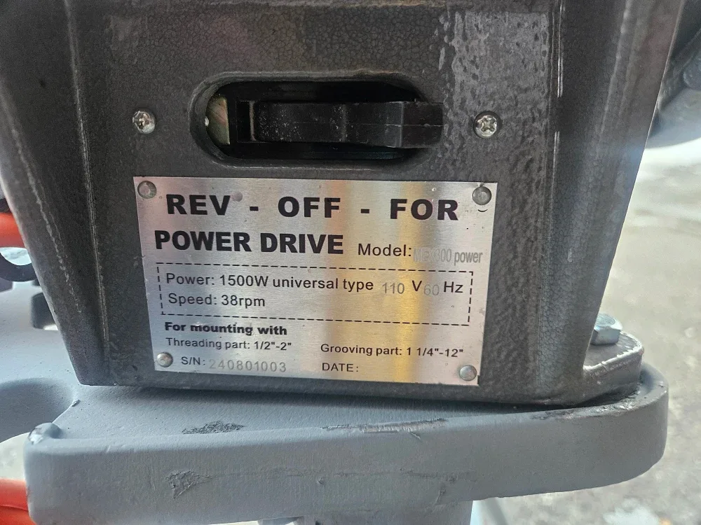 Mex 300 power pipe threader image indicator(2)