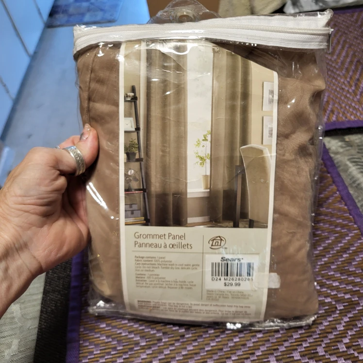 New Whole Home Grommet Panel RANJI - 42 x 84 in Retail $29.99 - photo 2