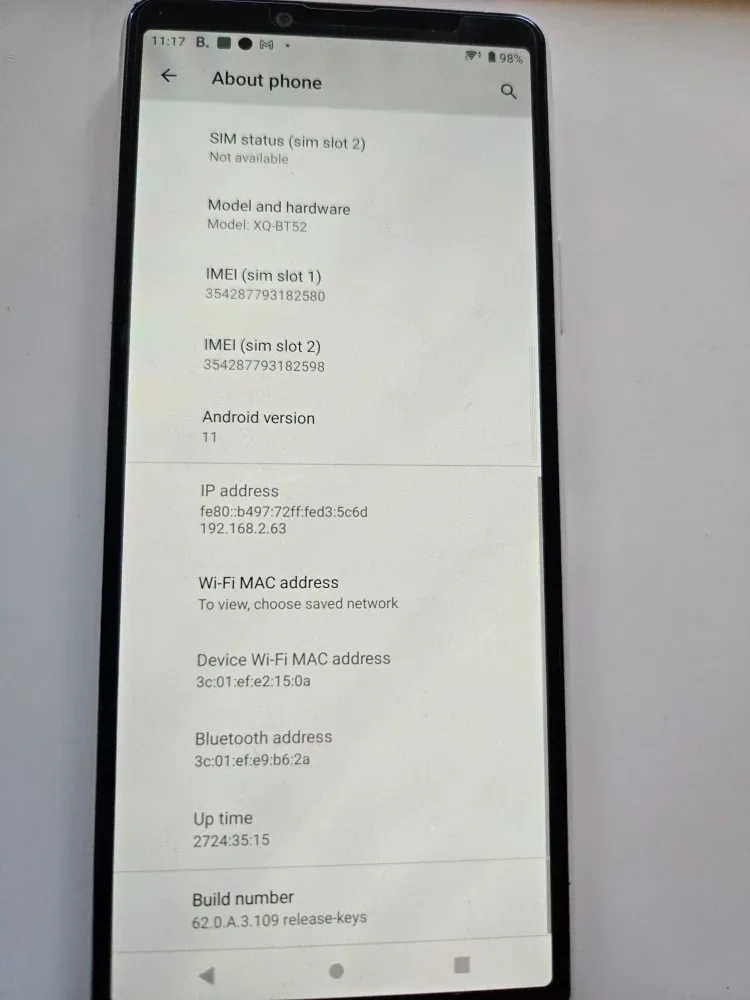 Sony Xperia 10 II White Smartphone image indicator(8)