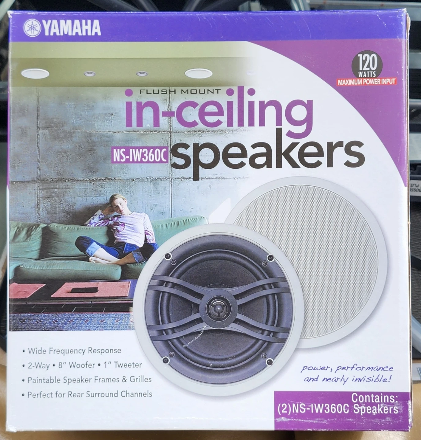 Yamaha In Ceiling Speakers