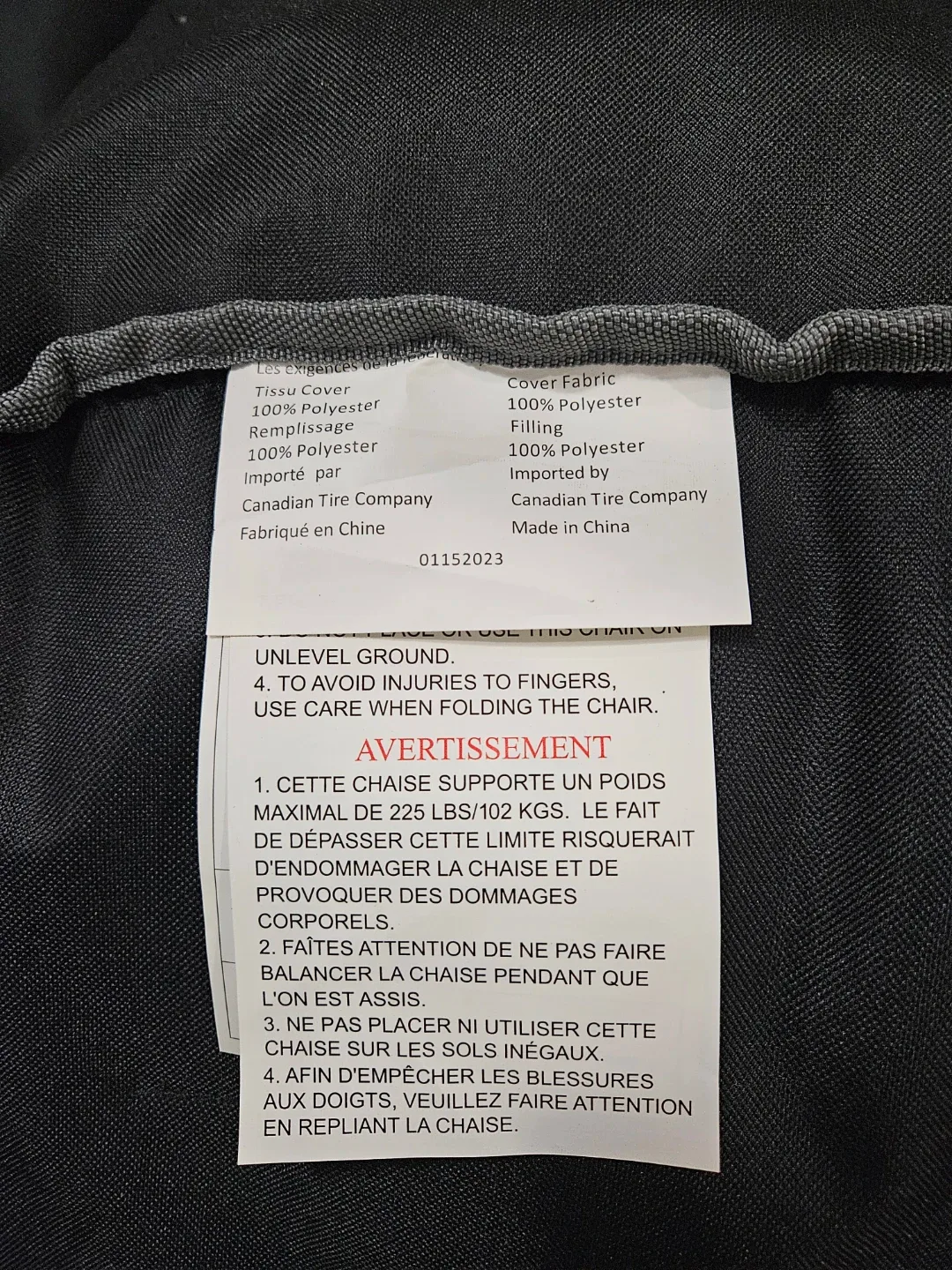 Grey Folding Moon Chair image indicator(3)