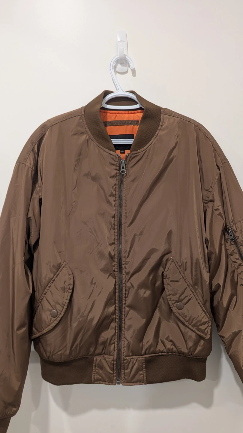 SPAO Brown Bomber Jacket - Size L