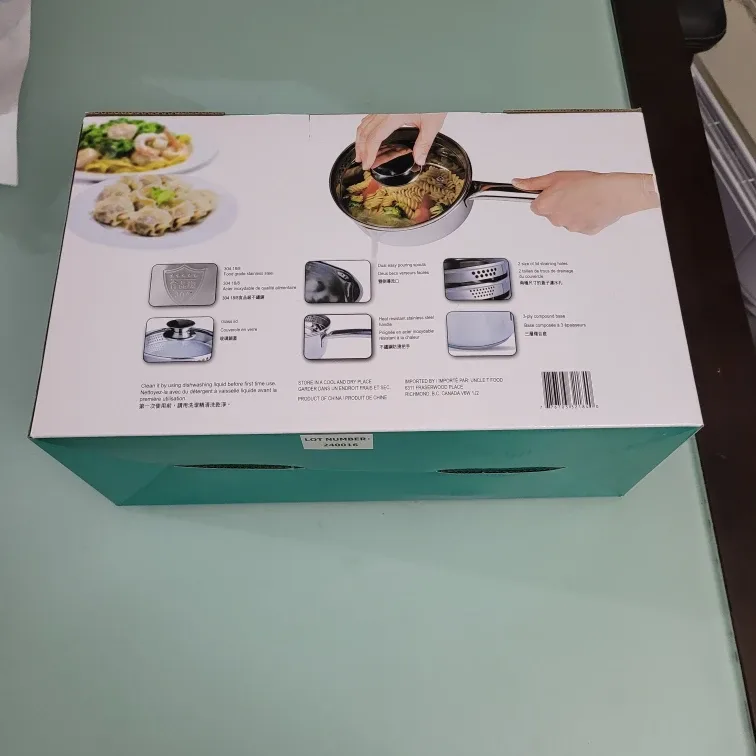 Stainless Steel Pot with Lid