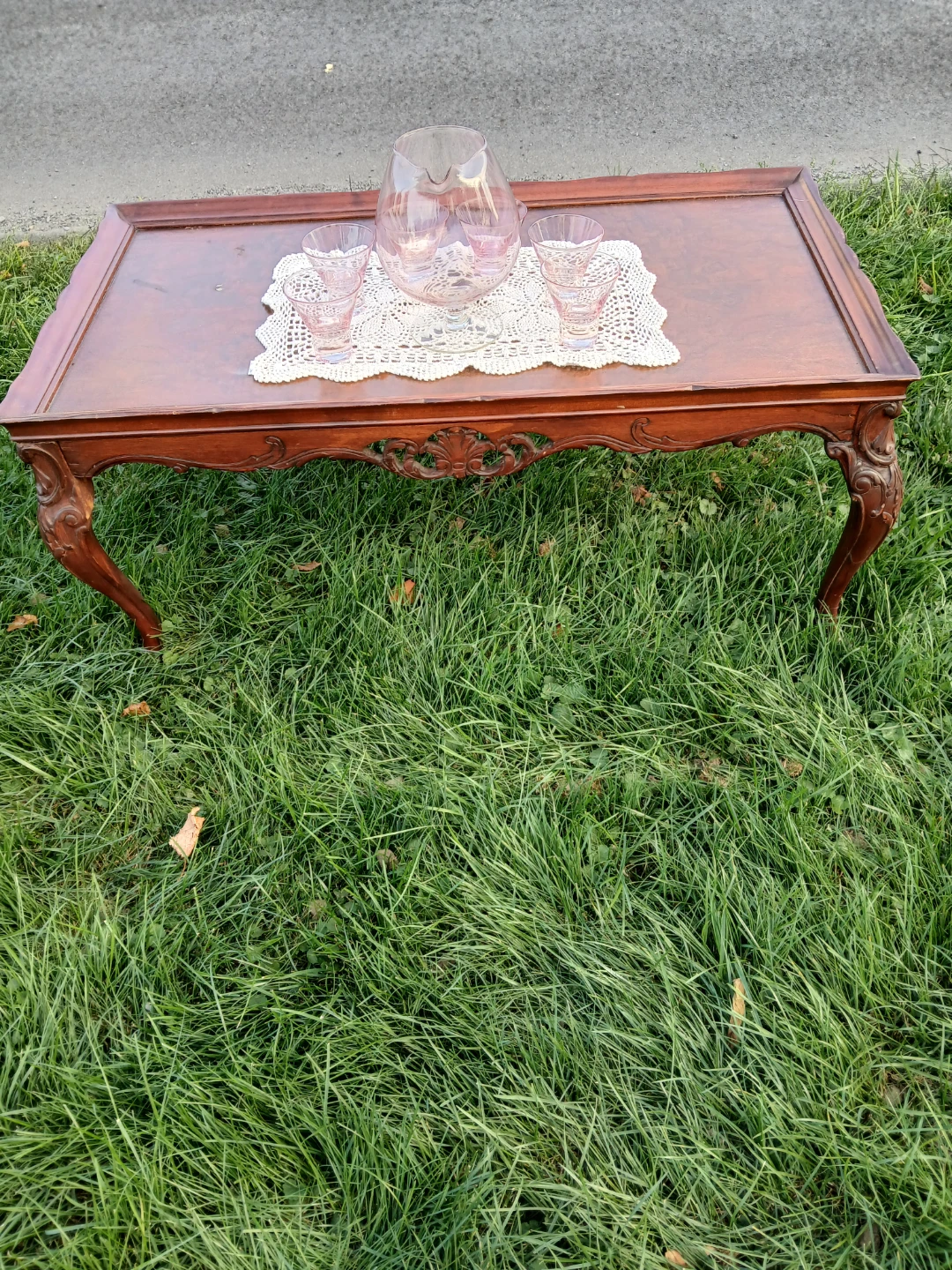 Vintage Wooden Coffee Table