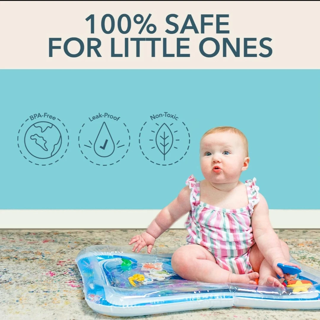 Playtime by Inflatable Baby Play Mat for 3-12 Month Olds, .. - photo 3