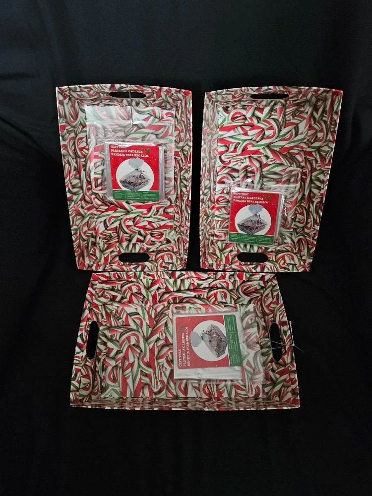 Paper Gift Tray with Cello Bag (set of 3)