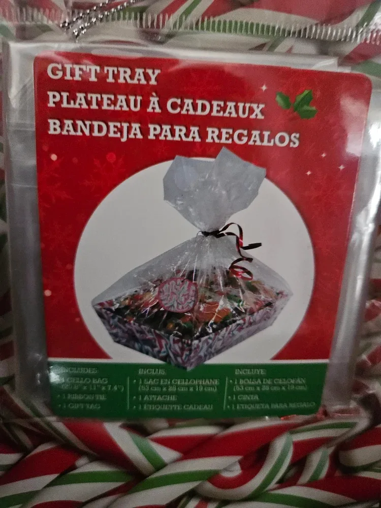 Paper Gift Tray with Cello Bag (set of 3) image indicator(2)