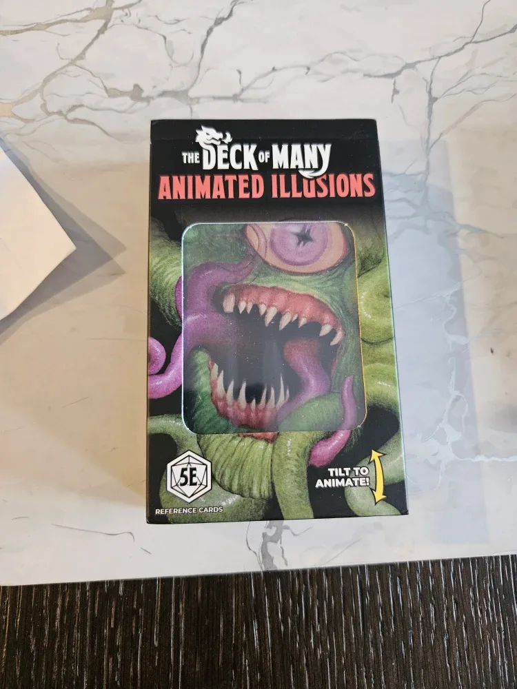 Deck of many things 5e animated illusion spells sale or trade