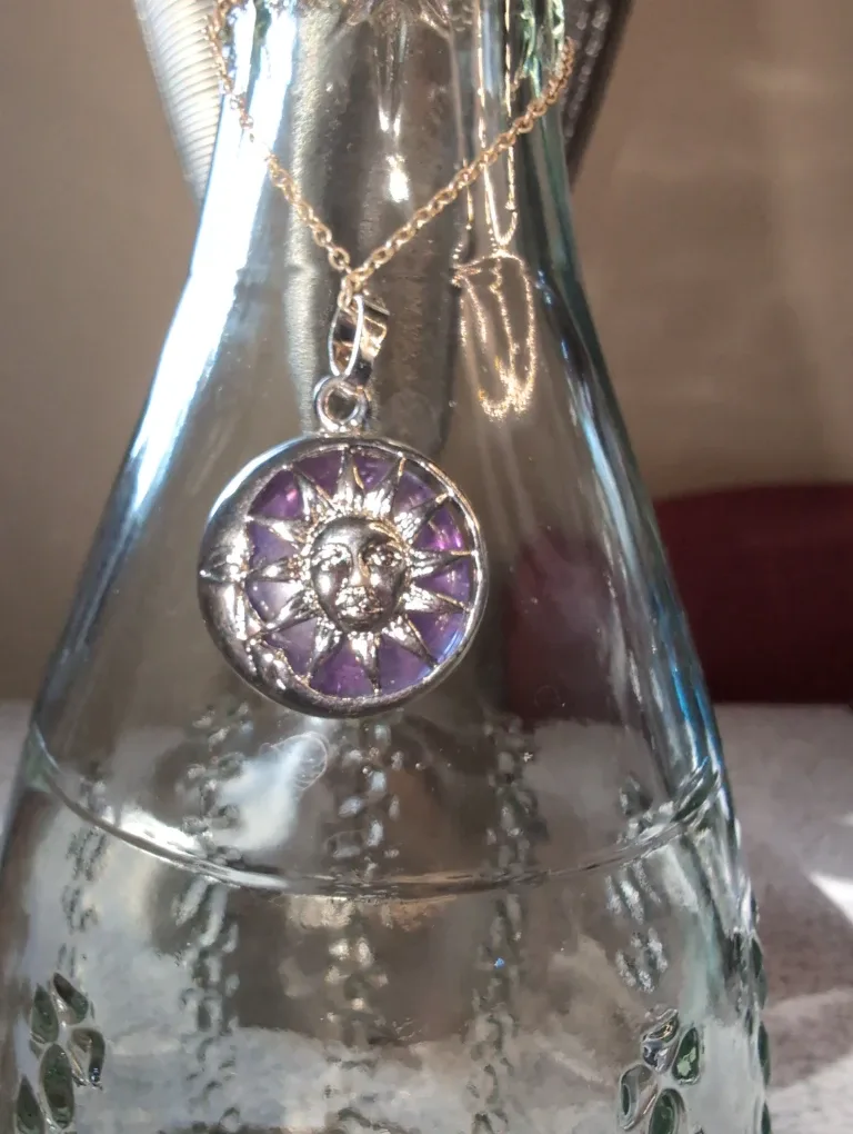 Amethyst Pendant Necklace