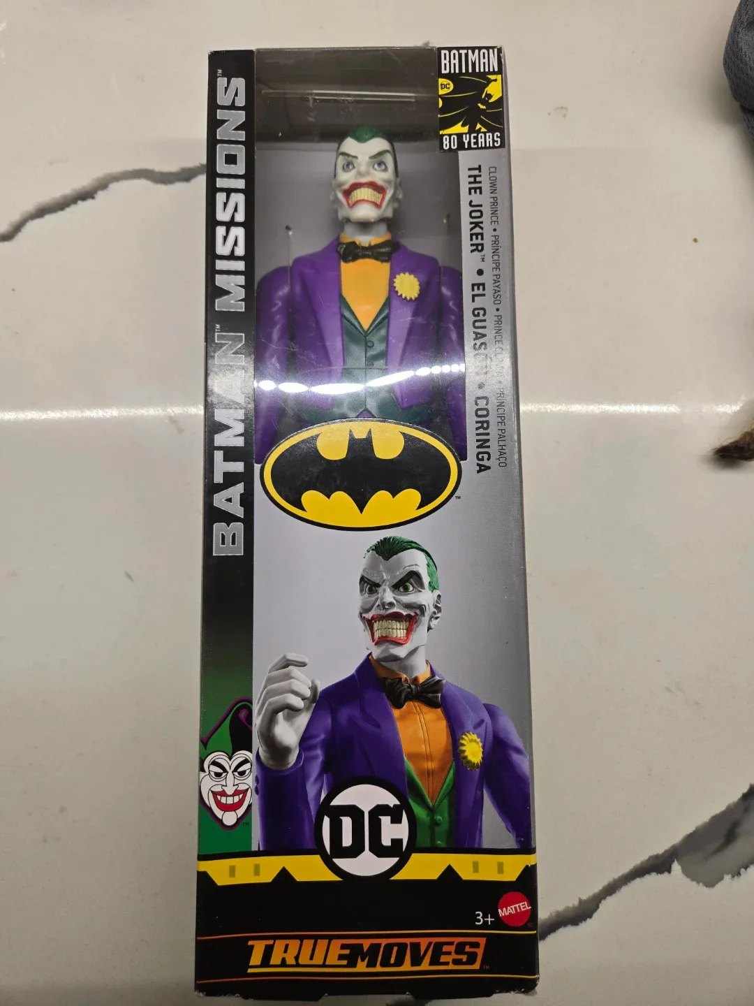 Batman Missions The Joker True Moves Action Figure - New