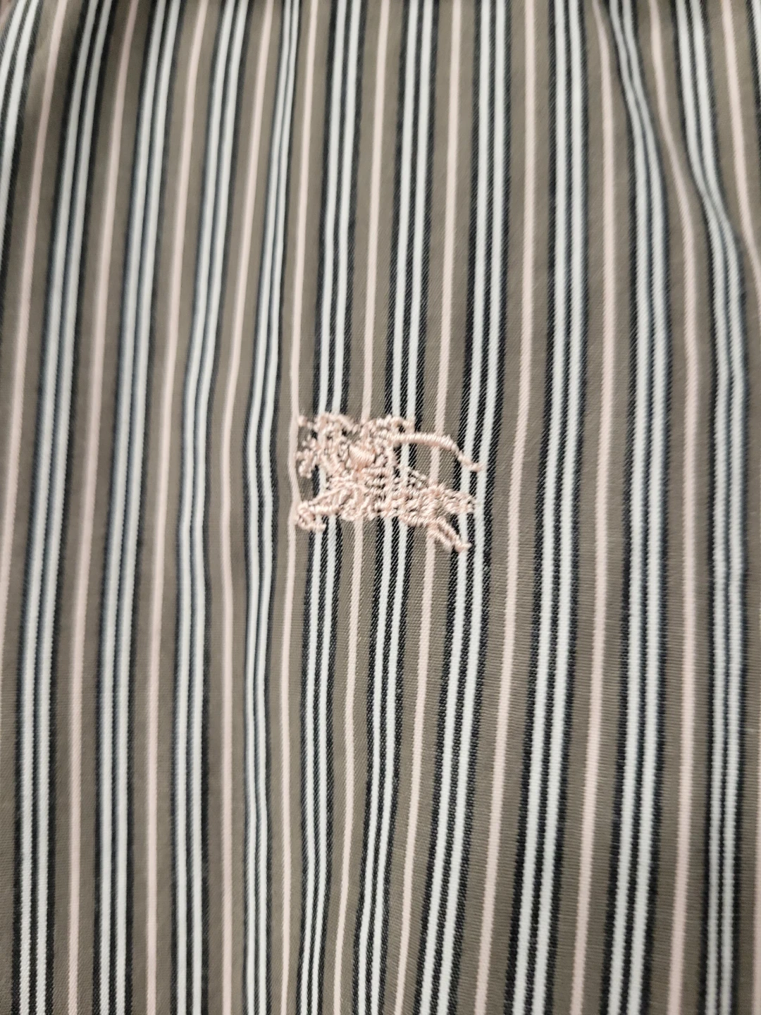 Burberry Blue Label Striped Button-Up Shirt - Size 38 - photo 4