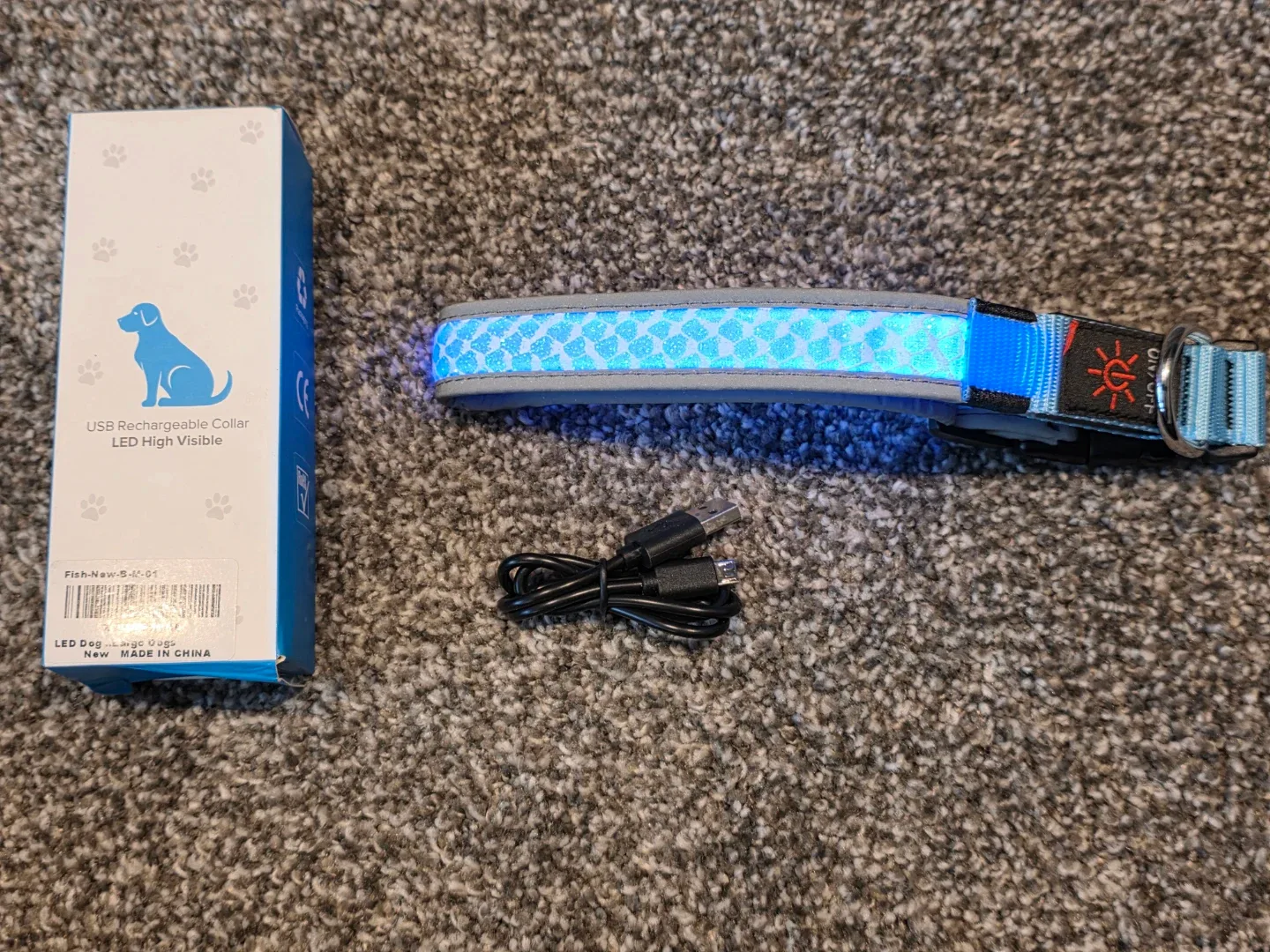 BiPaxti LED Dog Collar - Large Dogs - New image indicator(6)