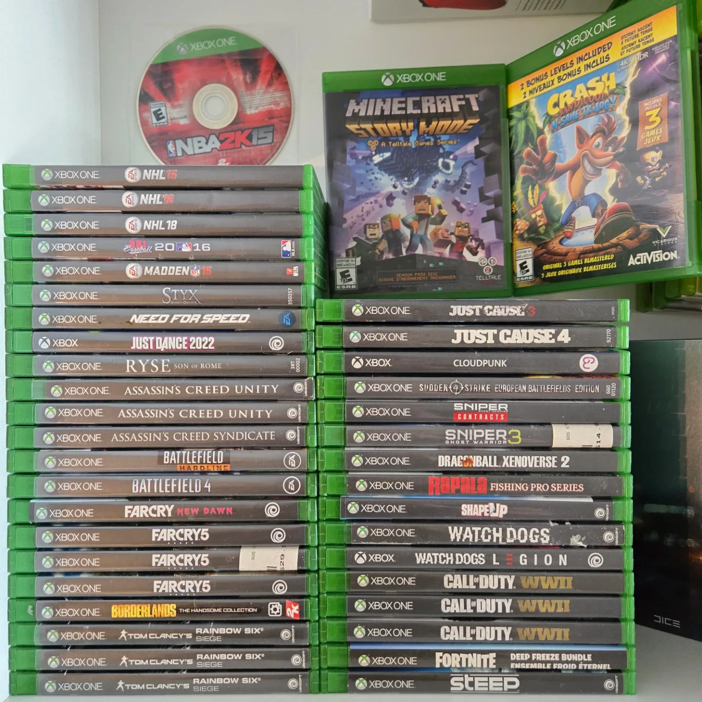 Xbox Games. Good condition. Shipping X box one/series x. thumbnail