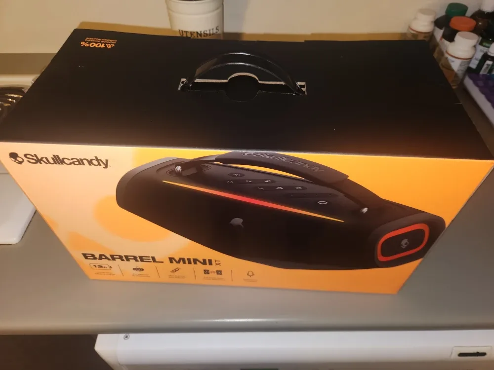 Skullcandy Barrel Mini Portable Bluetooth Speaker