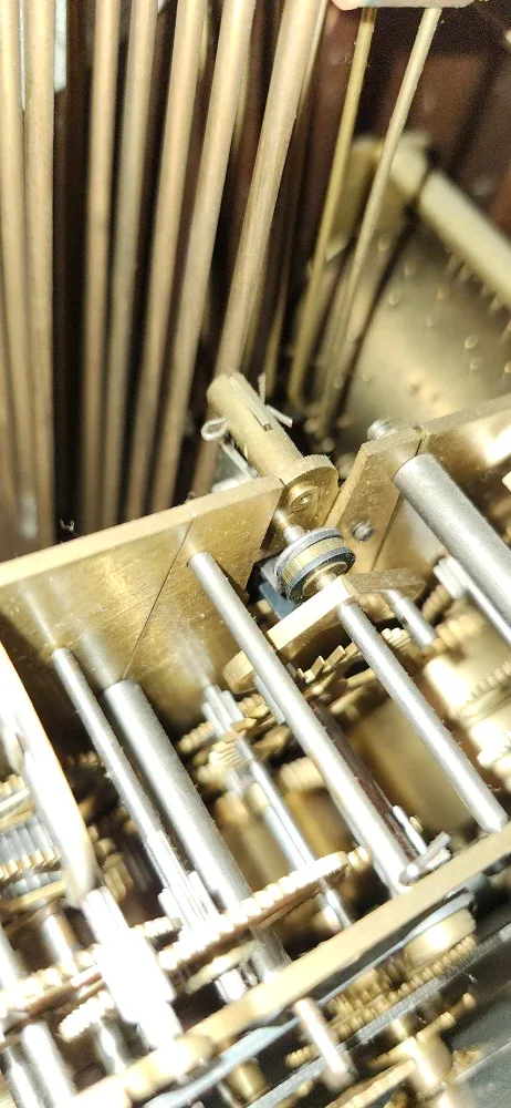 Antique Hermle Wall Clock image indicator(4)