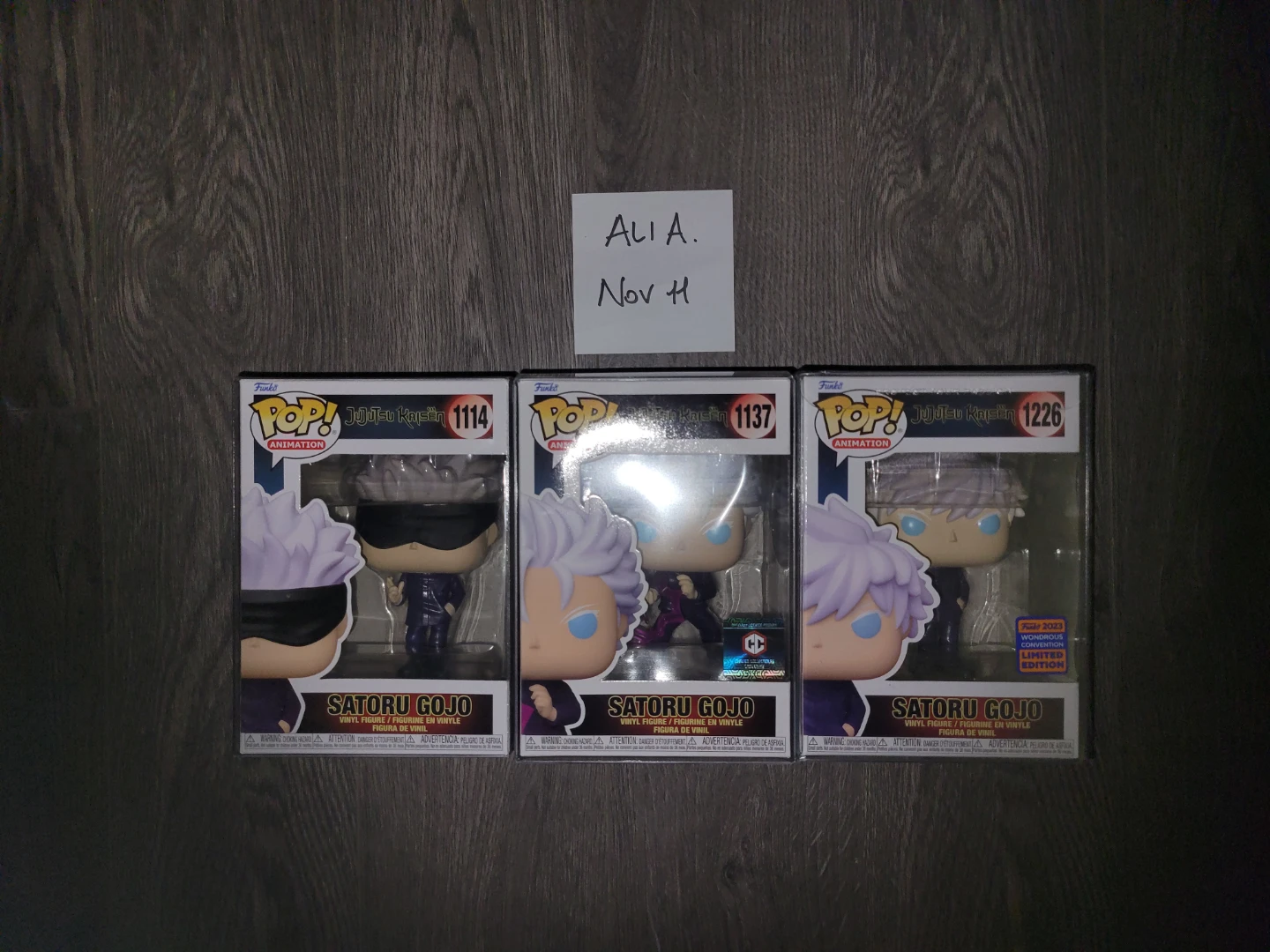 Funko POP! Jujutsu Kaisen Satoru Gojo Figures