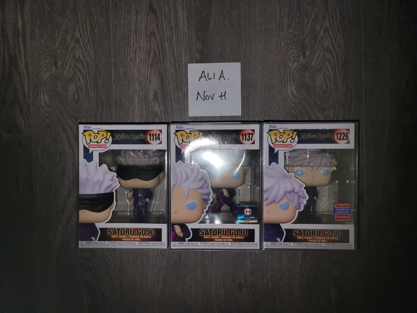 Funko POP! Jujutsu Kaisen Satoru Gojo Figures