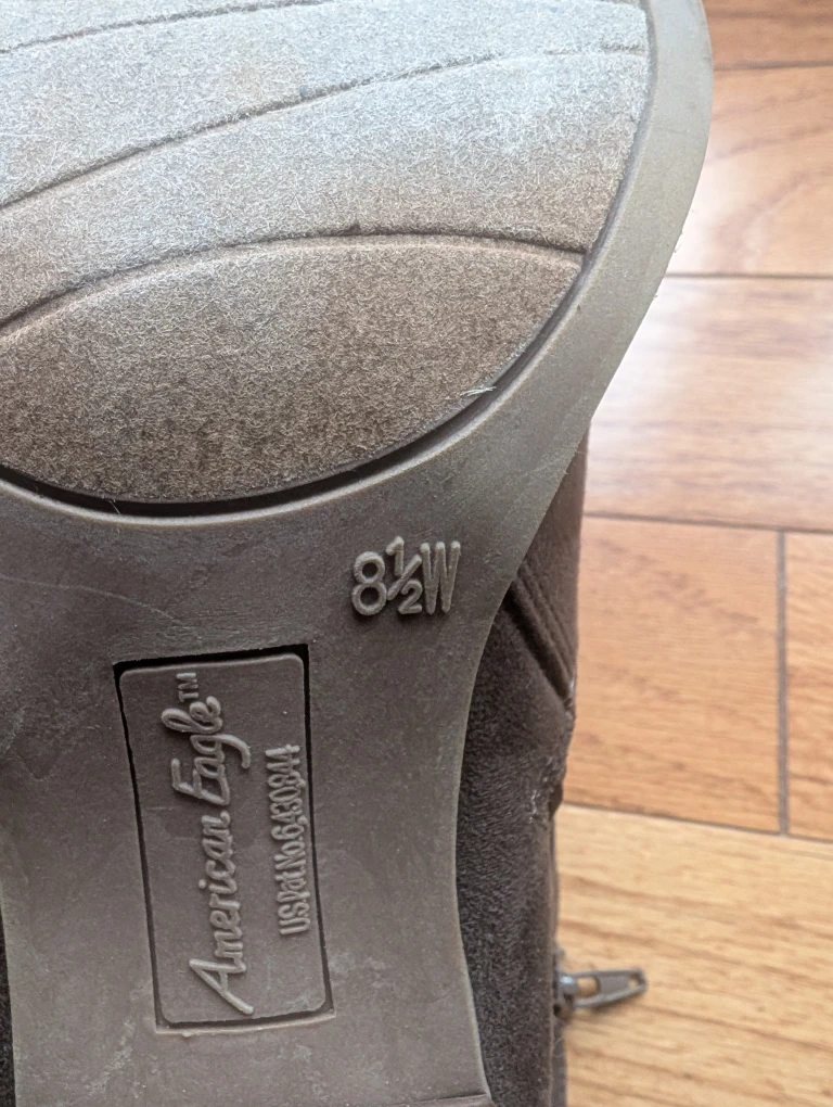 American Eagle Brown Ankle Boots - Size 8.5W - photo 2