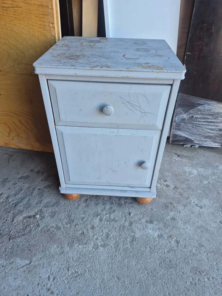 Grey Nightstand