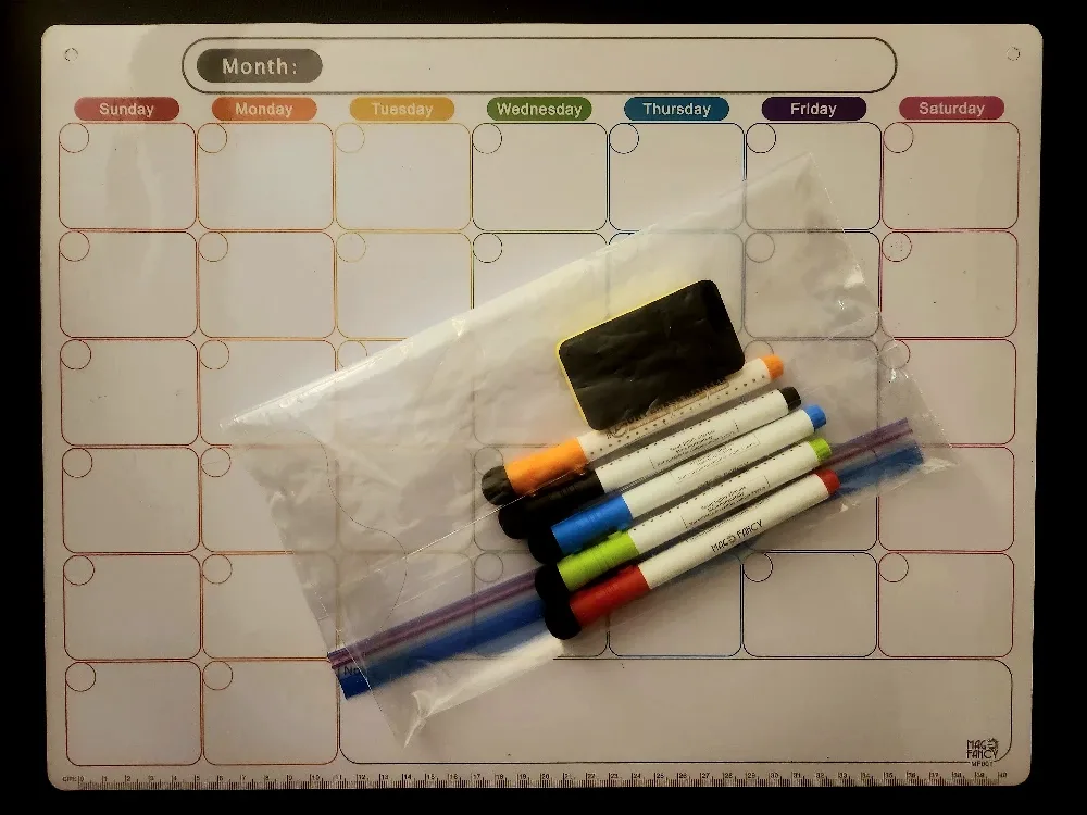 Big Stationery bundle with Magnetic Calendar image indicator(2)