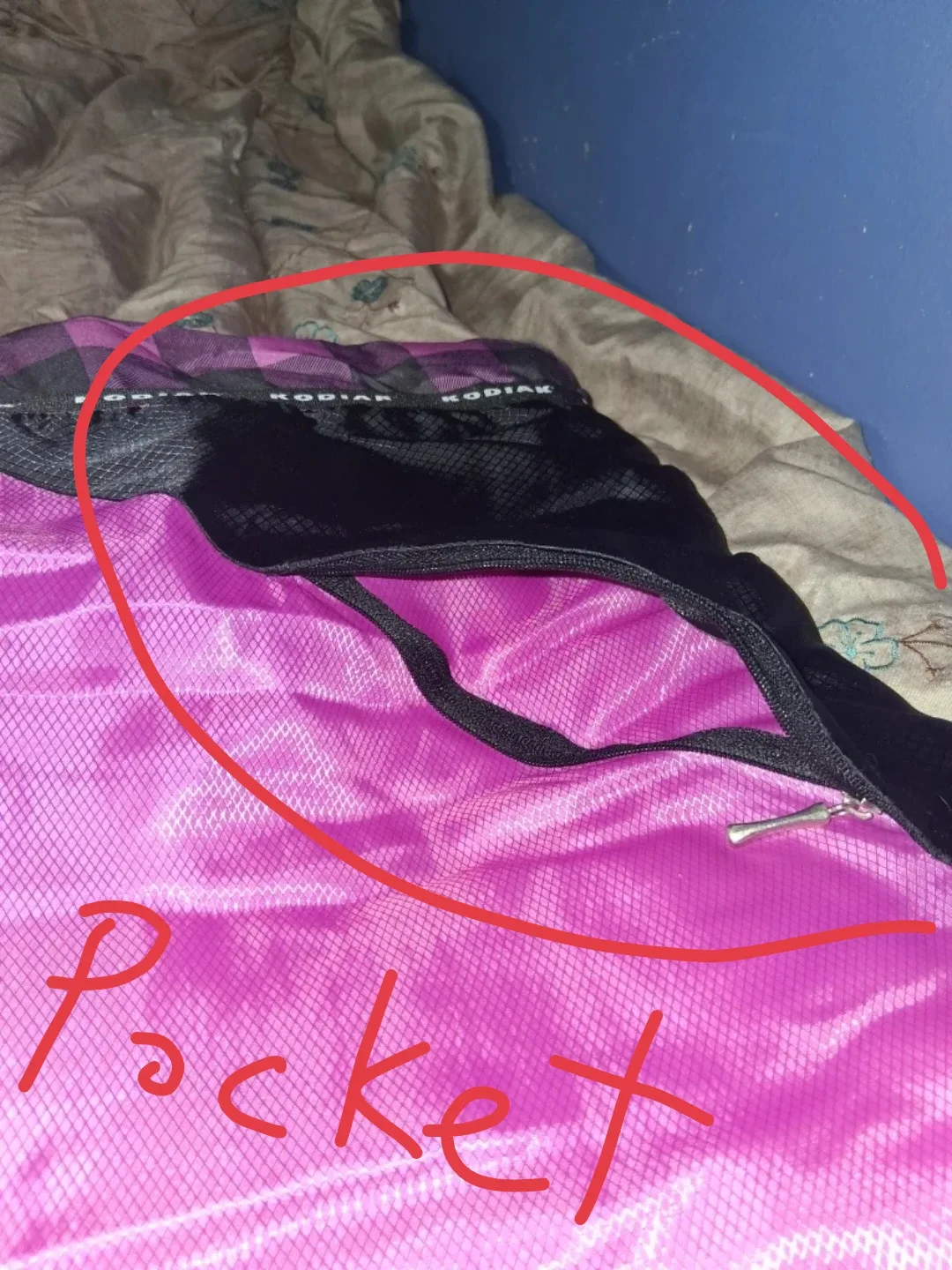 Kodiak Kids Sleeping Bag - Pink image indicator(6)