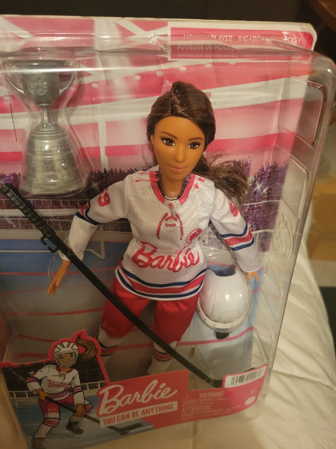 Barbie Hockey Player Doll - New in Box!