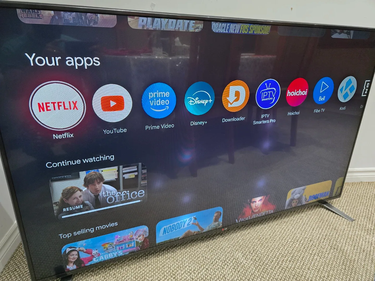 LG TV 65 inch image indicator(6)