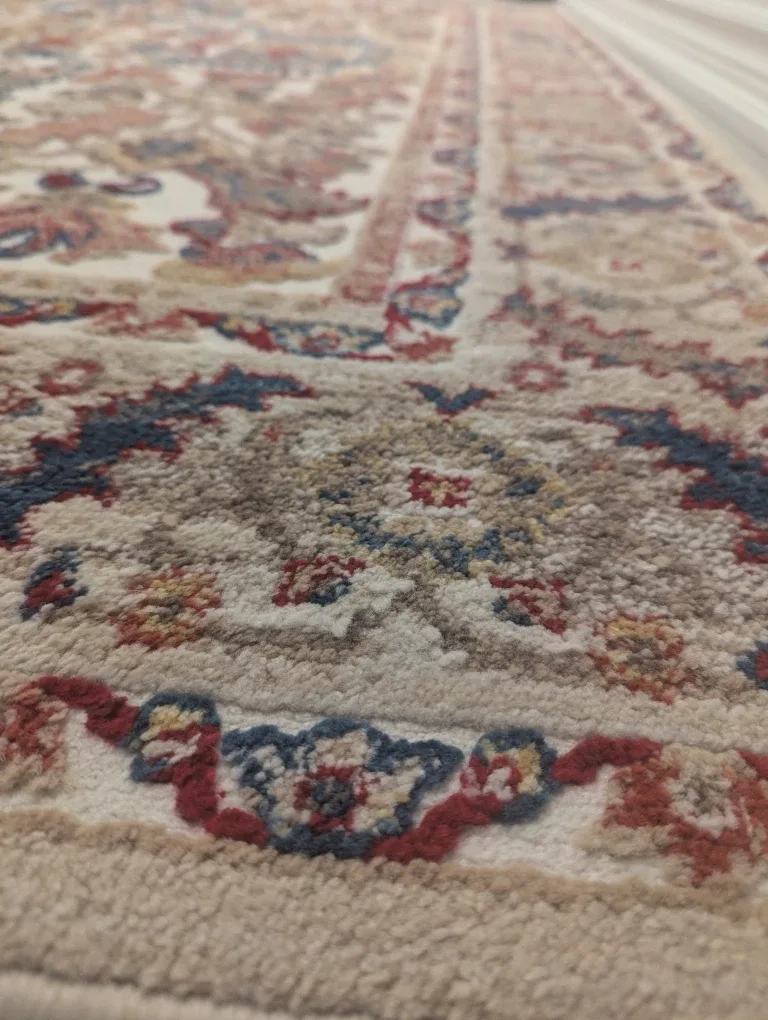 Area Rug - Beige, Red, Blue image indicator(2)