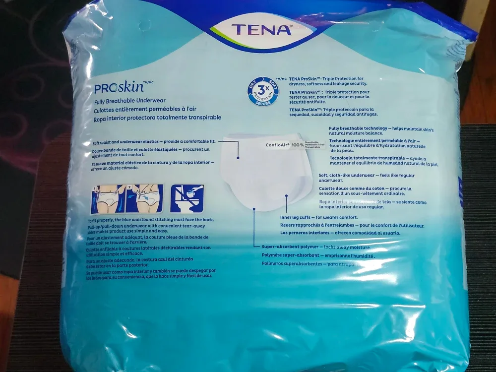TENA ProSkin 2XL Underwear (x12) image indicator(2)