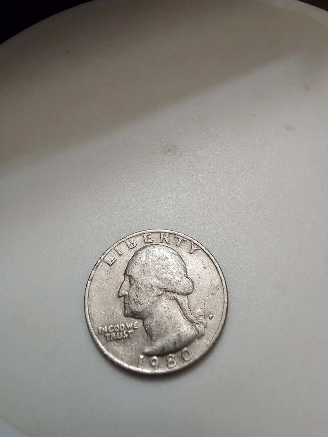 1980 P-Quarter "P" Filled