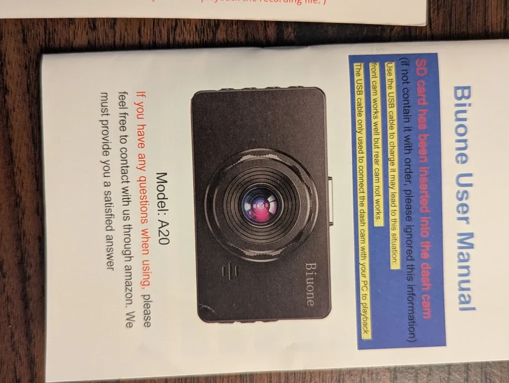 Dash cam image indicator(2)