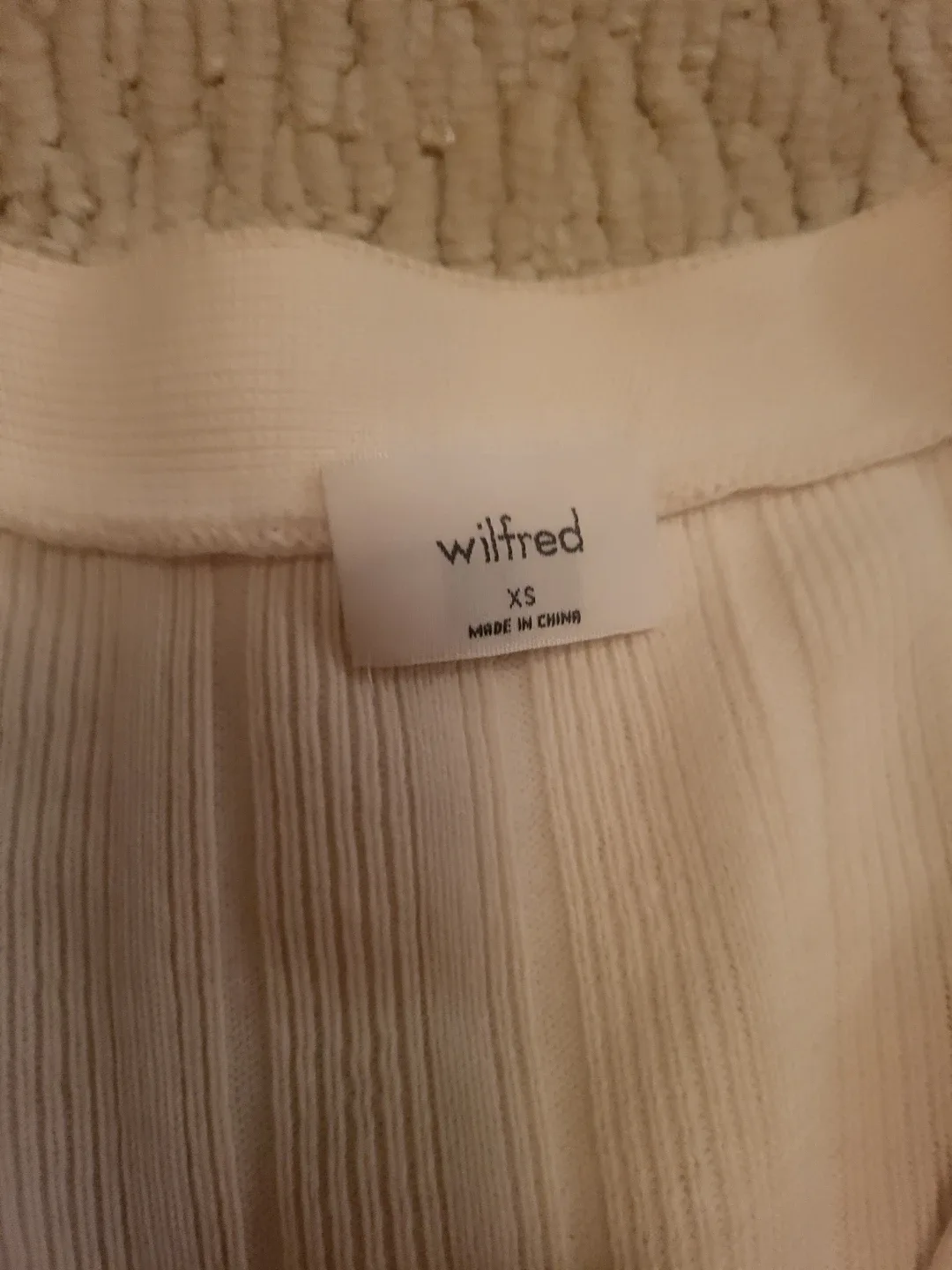 Wilfred XS Cardigan - Cream Colour image indicator(2)