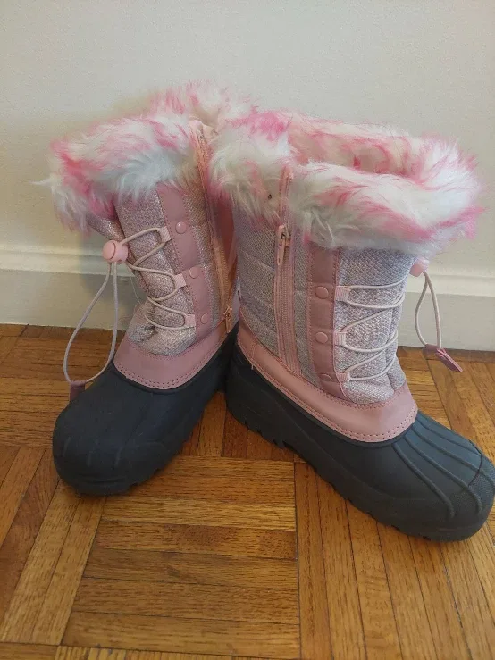 Pink Winter kid's Snow Boots - Size 5 image indicator(2)