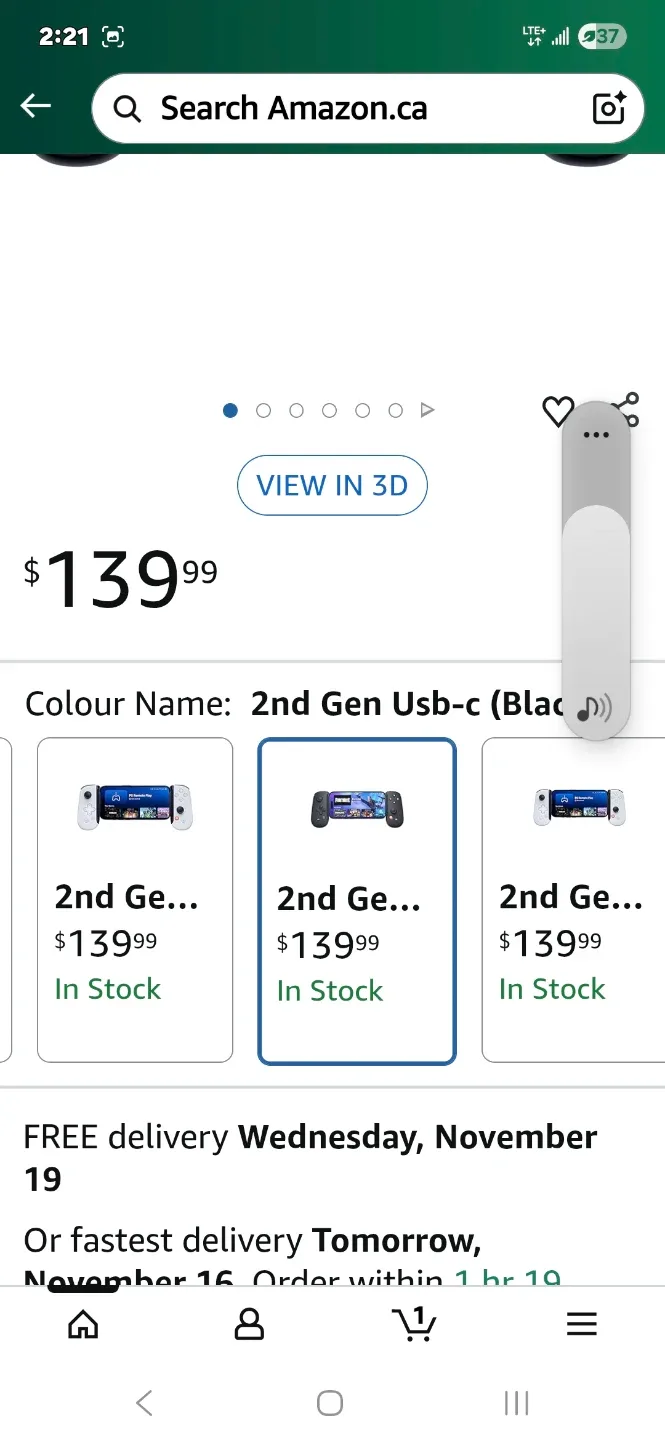 Backbone 2nd Gen,NEW, Mobile Gaming Controller for /iPhone image indicator(4)