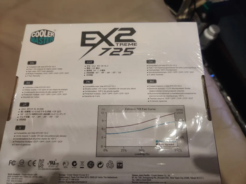 Cooler Master EX2 725 Power Supply image indicator(8)
