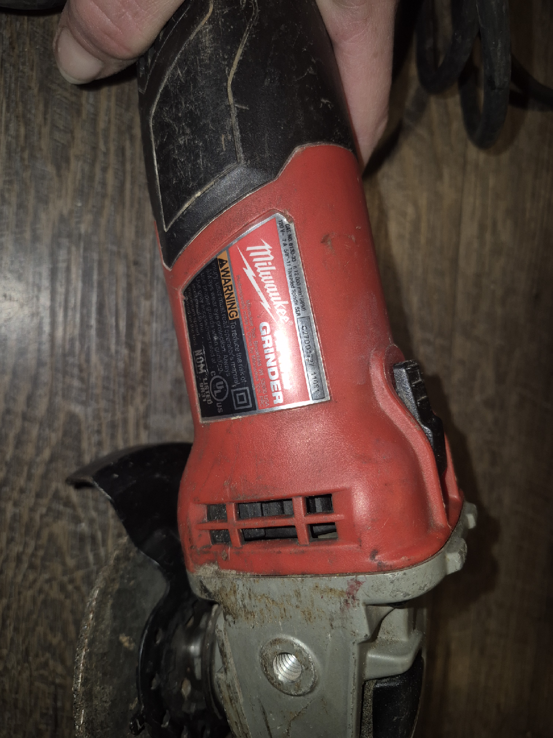 Milwaukee Angle Grinder - photo 2