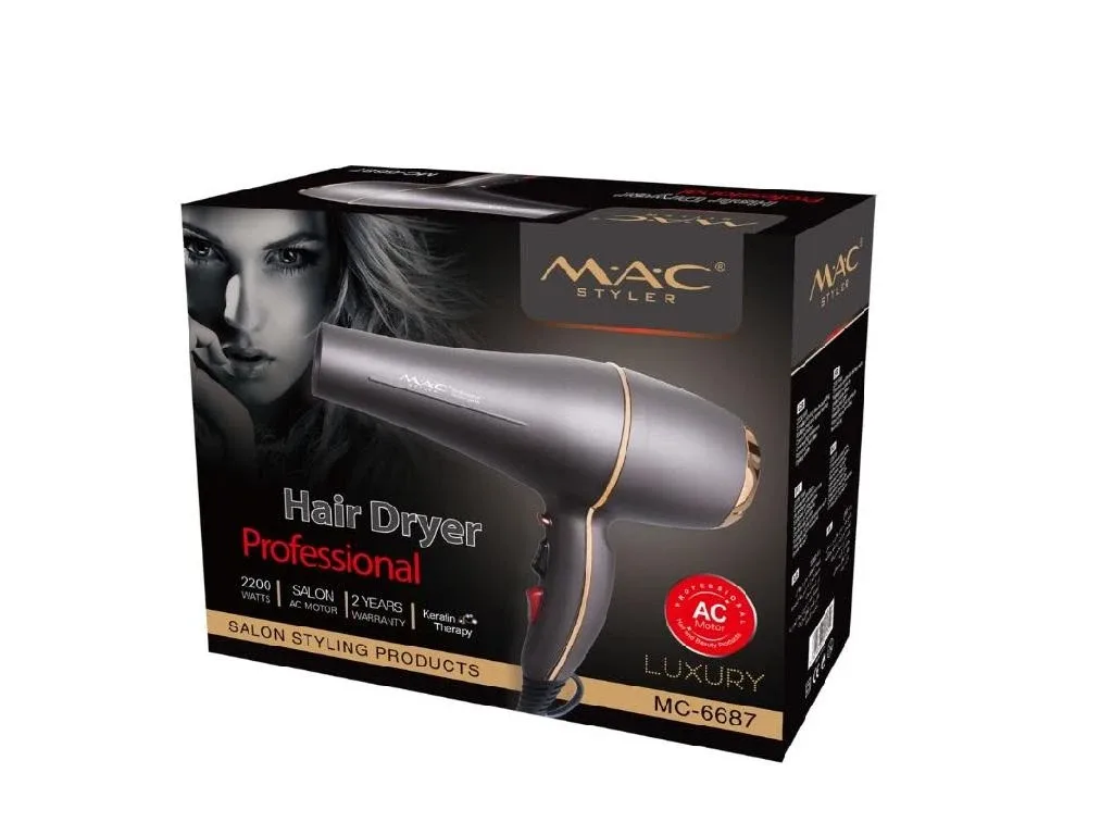 MAC Styler Professional Hair Dryer 2200W  Powerful AC Motor image indicator(8)