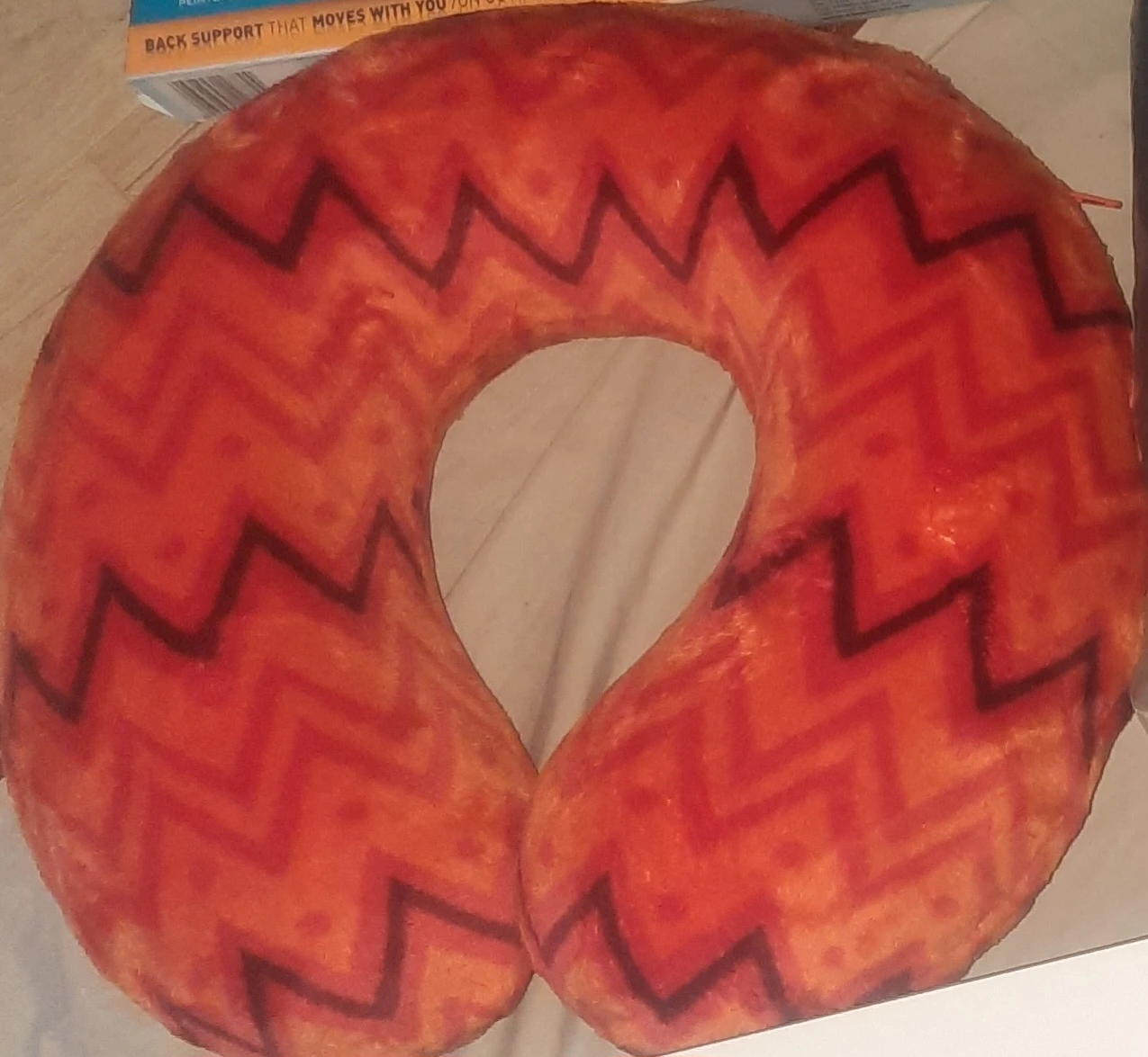 Orange Travel Neck Pillow