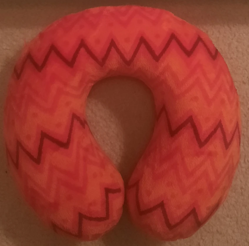 Orange Travel Neck Pillow - photo 2