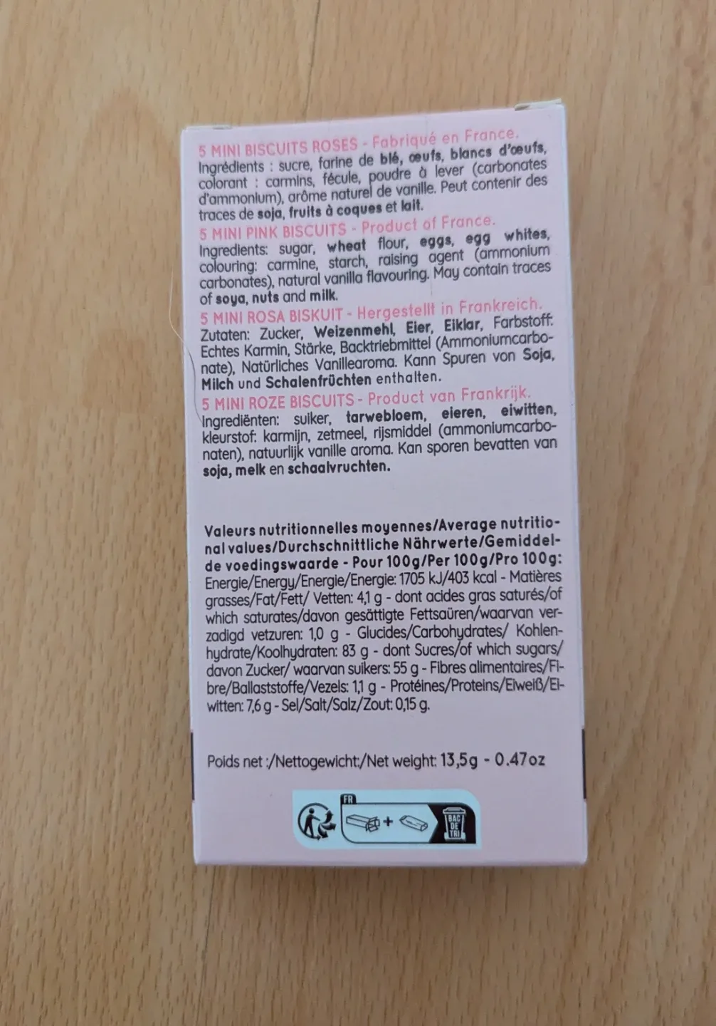 Brand New Fossier Mini Biscuits Roses de Reims image indicator(2)